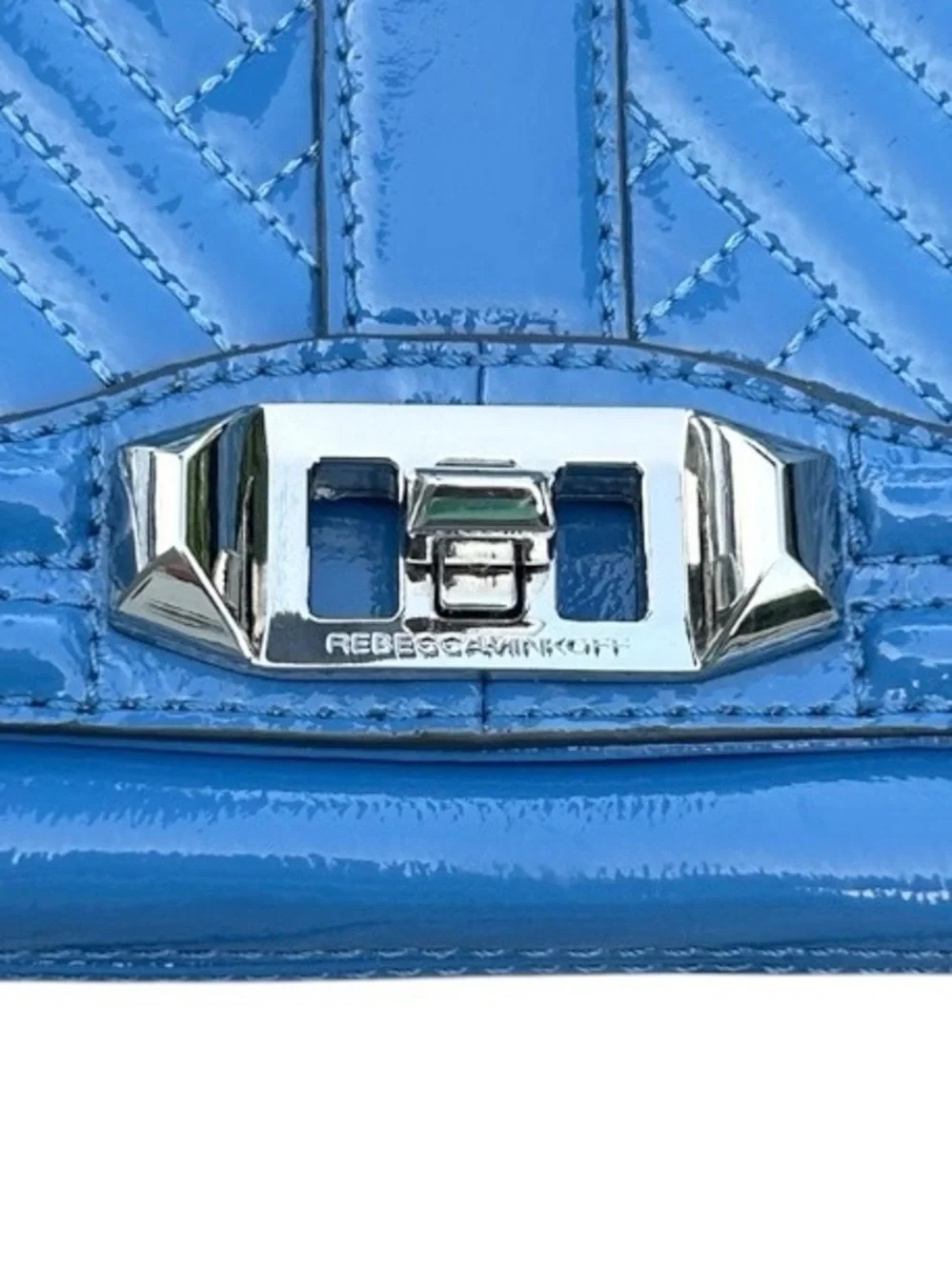 Rebecca Minkoff Love Patent Leather Clutch